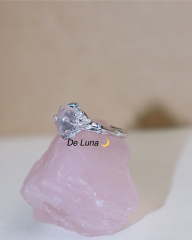 Nhẫn Groot Rose Quartz