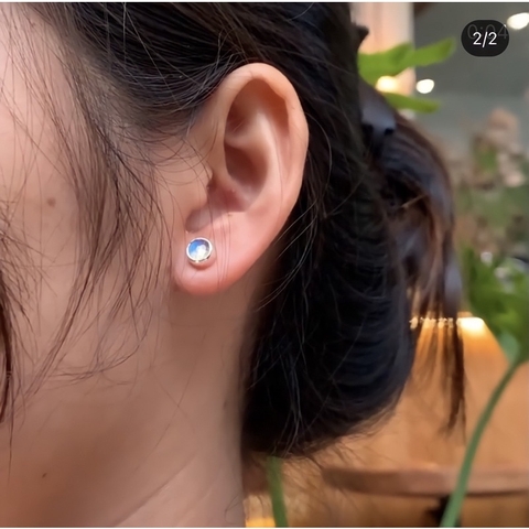 Bông Tai Moonstone De Luna