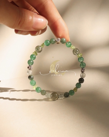 Vòng Tay Urania Xanh Lá De Luna