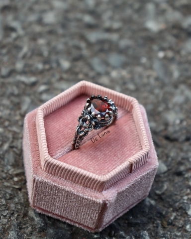 Nhẫn Cổ Điển Đá Thiên Nhiên De Luna Jewelry