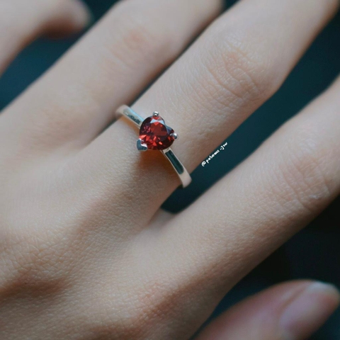 Nhẫn Tim Simple De Luna