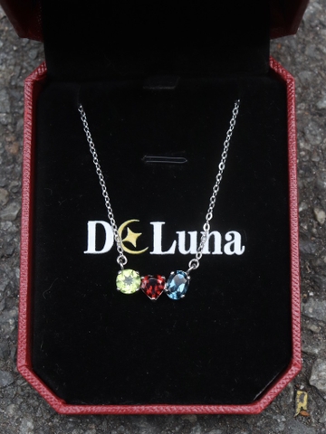 [CUS] Dây Chuyền ThreeStone De Luna