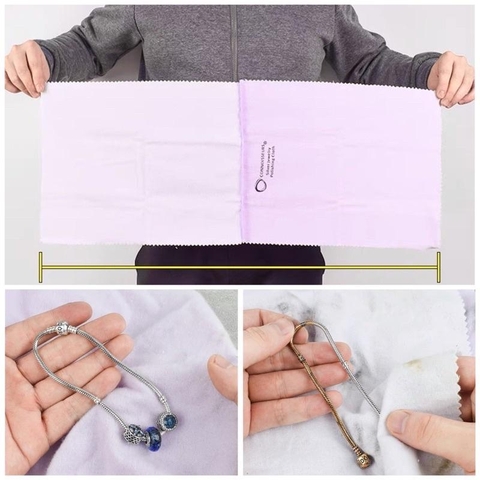 Khăn Lau Làm Sáng Trang Sức De Luna