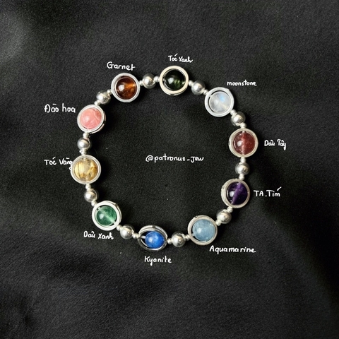 Vòng Tay Đá Đa Vũ Trụ De Luna