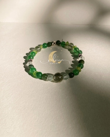 Vòng Tay Urania Xanh Lá De Luna