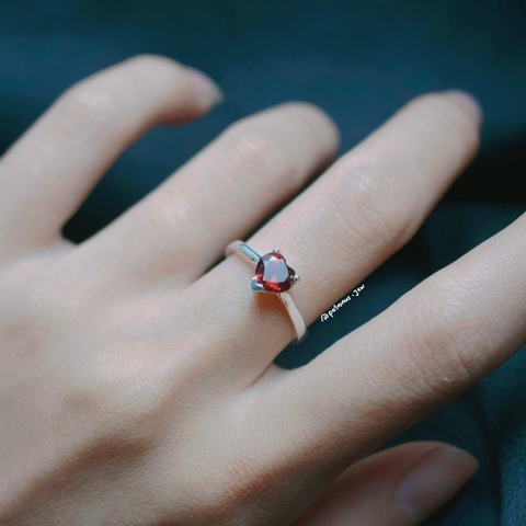 Nhẫn Tim Simple De Luna