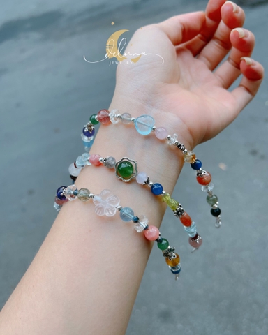 Vòng Tay Đa Sắc Không Kén Mệnh De Luna