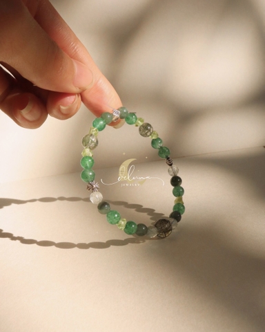 Vòng Tay Urania Xanh Lá De Luna