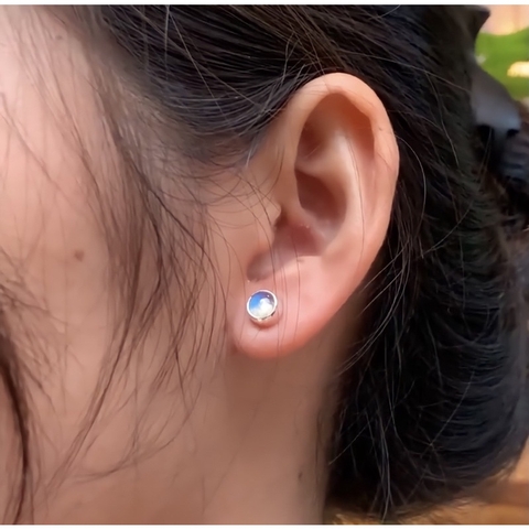 Bông Tai Moonstone De Luna