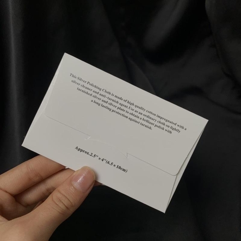 Khăn Lau Làm Sáng Trang Sức De Luna