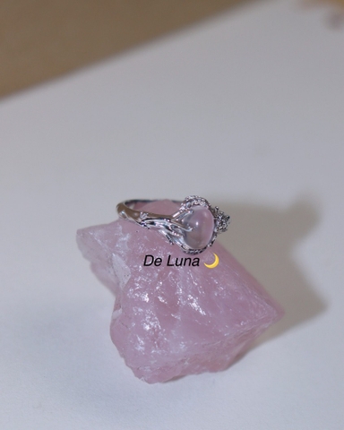 Nhẫn Groot Rose Quartz