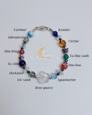 Vòng Tay Đa Sắc Không Kén Mệnh De Luna