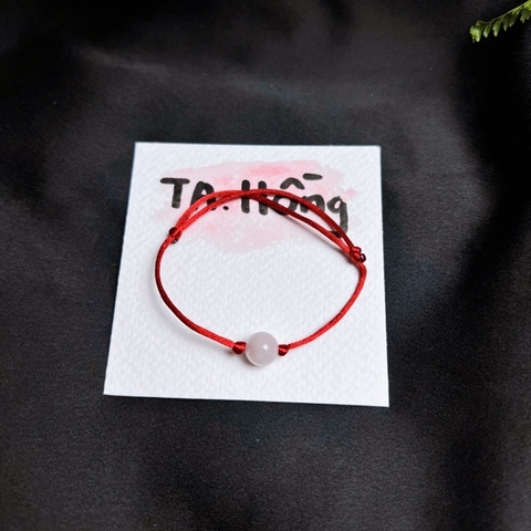 Vòng Tay Chỉ Đỏ Đá Phong Thuỷ May Mắn De Luna