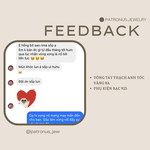 Vòng Tay Tài Lộc VIP De Luna