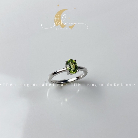 Nhẫn Simple Oval De Luna Jewelry