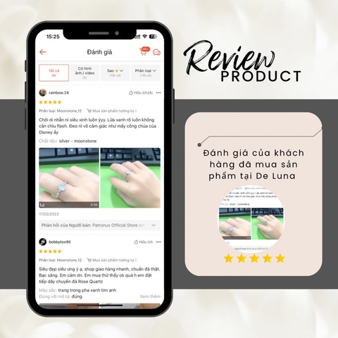 Nhẫn Princess Deluna Jewelry