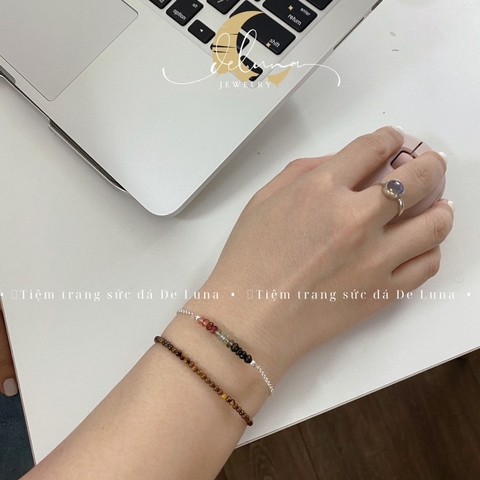 Lắc Tay Tourmaline Minimalist De Luna