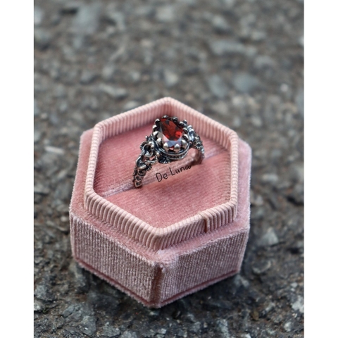 Nhẫn Cổ Điển Đá Thiên Nhiên De Luna Jewelry