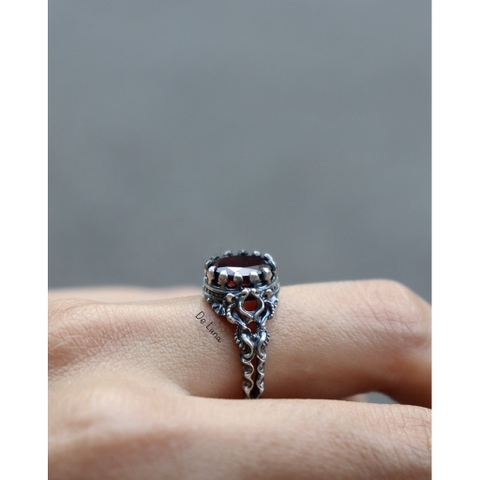 Nhẫn Cổ Điển Đá Thiên Nhiên De Luna Jewelry