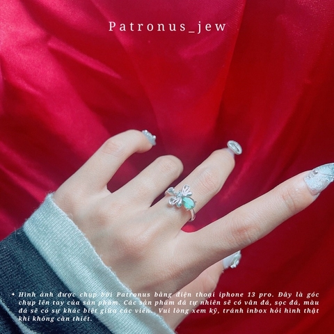 Nhẫn Dragonfly Giọt Nước Facet De Luna