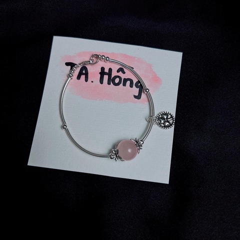 Lắc Tay Đá Bạc 925 De Luna