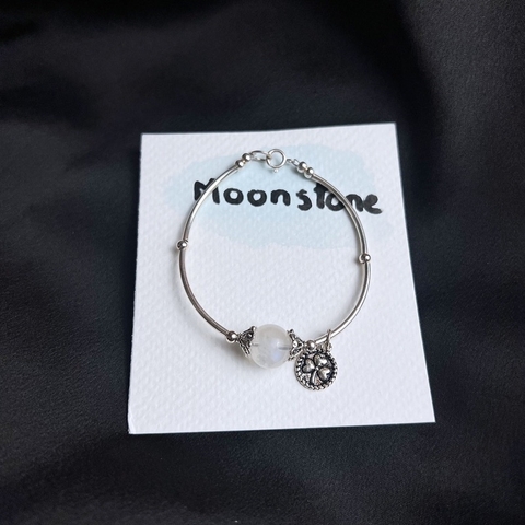 Lắc Tay Đá Bạc 925 De Luna