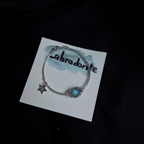 Lắc Tay Đá Bạc 925 De Luna