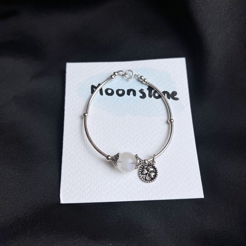 Lắc Tay Đá Bạc 925 De Luna