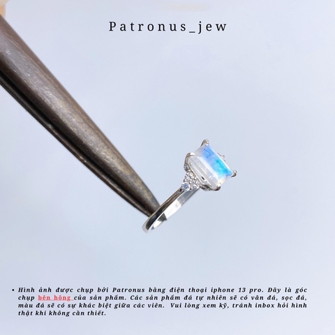 Nhẫn Cắt Giác Baguette De Luna