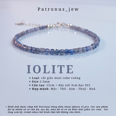 Vòng Tay Birthstone Đá Minisize De Luna