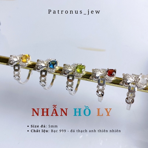 Nhẫn Dáng Hồ Ly Ôm Đá De Luna