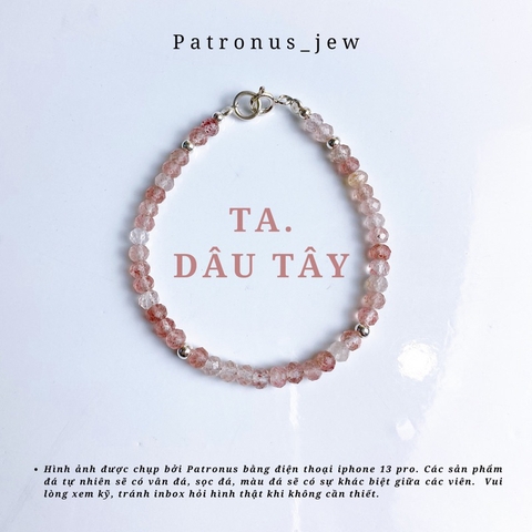 Vòng Tay Đá Minisize 4mm De Luna