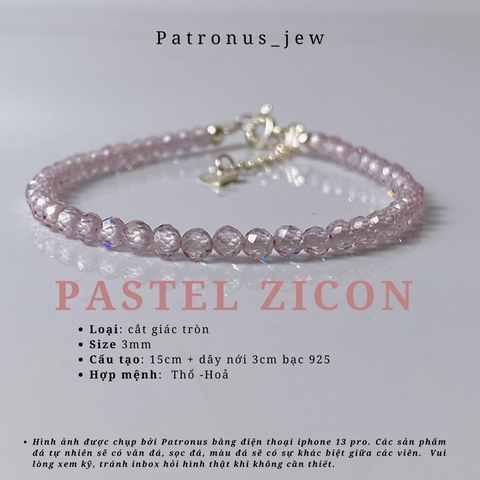 Vòng Tay Birthstone Đá Minisize De Luna