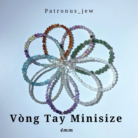 Vòng Tay Đá Minisize 4mm De Luna