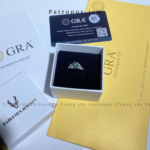 Nhẫn Laurus De Luna ( Kiểm Định GRA)