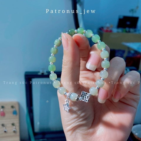 Vòng Tay Ngọc Hoà Điền Ombré De Luna