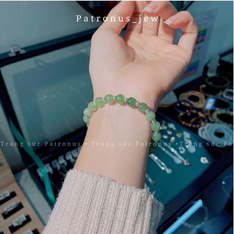 Vòng Tay Ngọc Hoà Điền Ombré De Luna