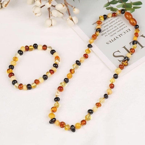 Bộ Hổ Phách Amber Cho Bé De Luna