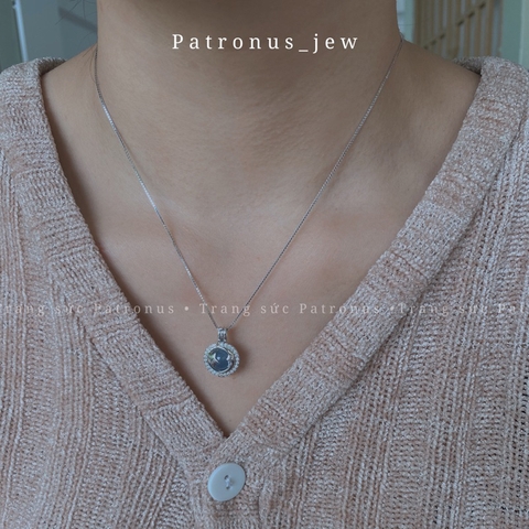 Dây Chuyền Lồng Đá Trăng Sao De Luna