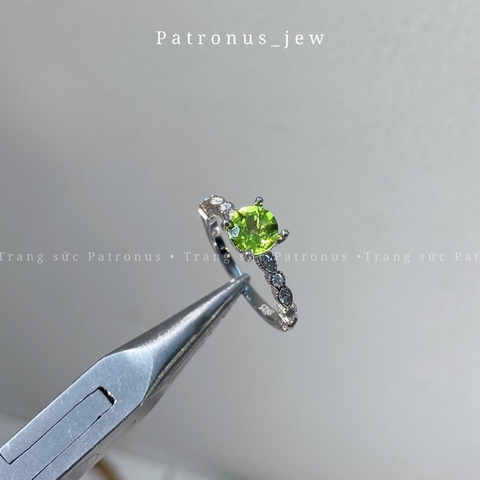 Nhẫn Jupiter Đá Thiên Nhiên De Luna