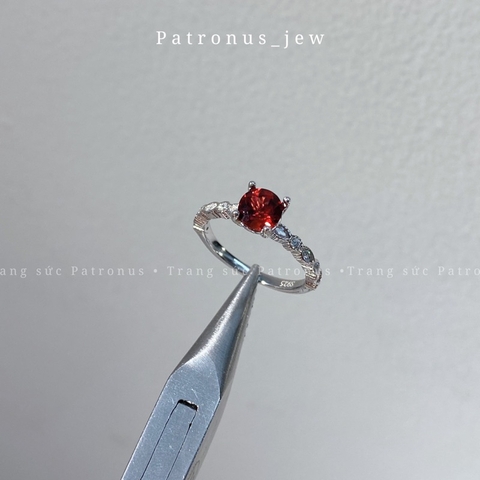 Nhẫn Jupiter Đá Thiên Nhiên De Luna