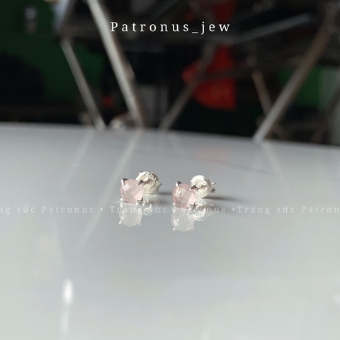 Bông Tai Rose Cut De Luna