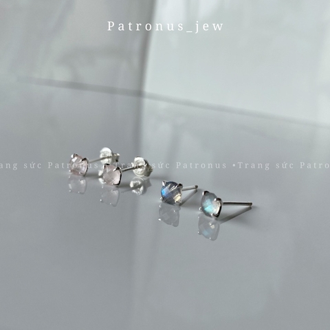 Bông Tai Rose Cut De Luna