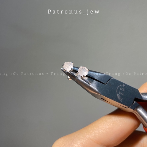 Bông Tai Rose Cut De Luna