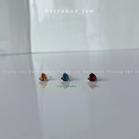 Bông Tai Heart Gems De Luna