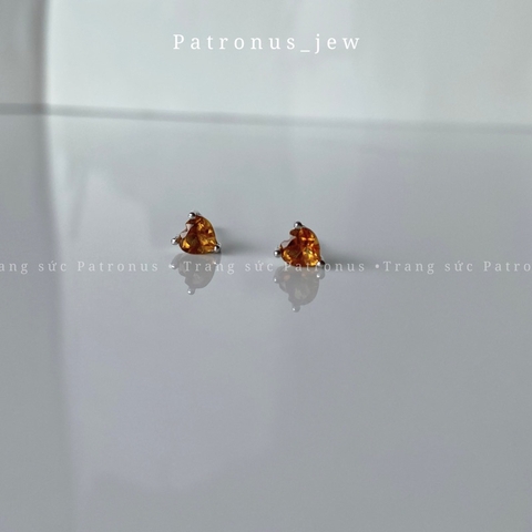 Bông Tai Heart Gems De Luna