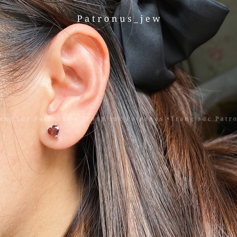 Bông Tai Heart Gems De Luna