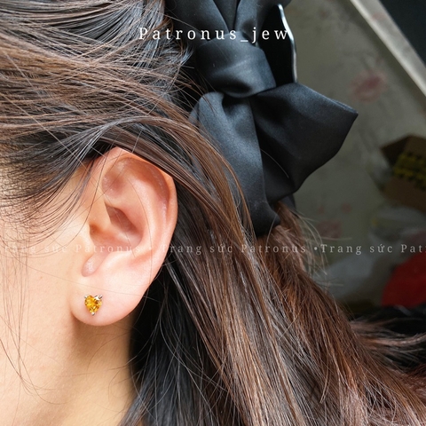 Bông Tai Heart Gems De Luna