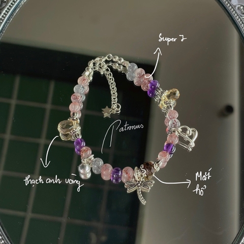 Vòng Tay Đá Nhí Thiên Nhiên Phối Ngẫu Nhiên De Luna