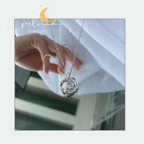 Dây Chuyền Moonstone Sea De Luna